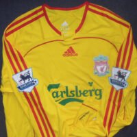 liverpool gerrard jersey 2006 07 player issue premier league