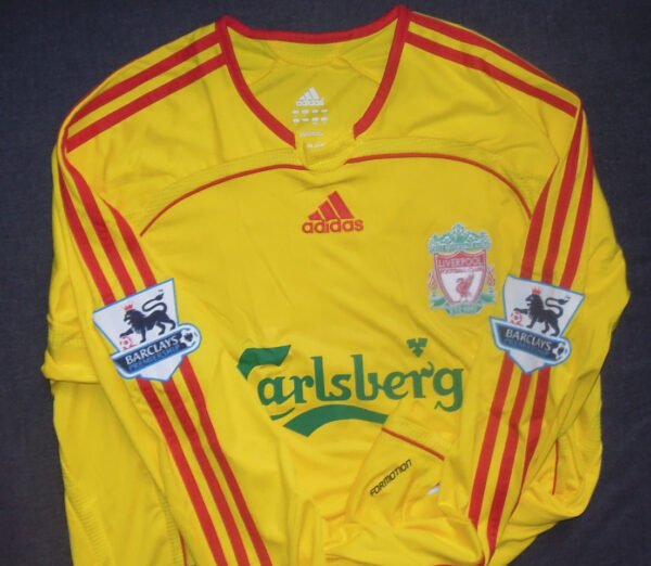 liverpool gerrard jersey 2006 07 player issue premier league