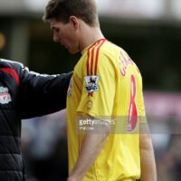 liverpool gerrard jersey 2006 07 player issue premier league
