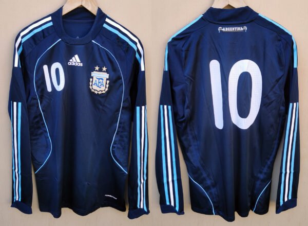 argentina2010Messi-M-1 Argentina Messi Jersey 2009 Player Issue