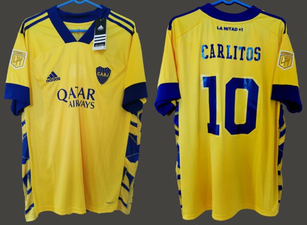 boca2021carlitosamaXL1 Boca Juniors Carlitos Tevez Jersey 2020/21 Special Edition