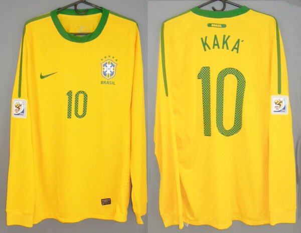 Brazil Kaka' Jersey 2010 Player Issue World Cup