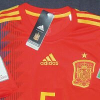 esp2018busquets4 Spain Iniesta Jersey 2018 World Cup