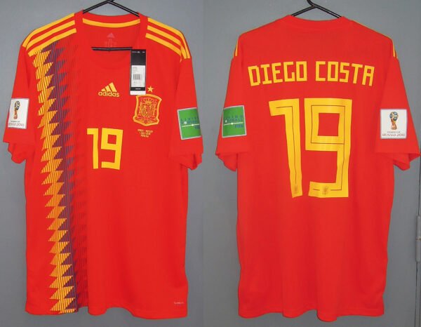 Spain Diego Costa Jersey 2020/21 Euro vs Russia