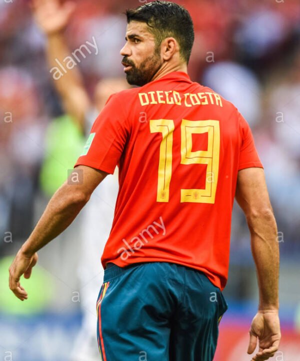 Spain Diego Costa Jersey 2020/21 Euro vs Russia