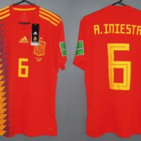 esp2018iniesta1M Spain Iniesta Jersey 2018 World Cup