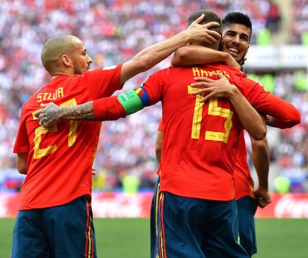 esp2018silva5 Spain David Silva Jersey 2018 World Cup vs Russia