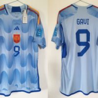 Spain Gavi Jersey 2022 World Cup vs Morocco