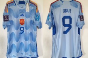 Spain Gavi Jersey 2022 World Cup vs Morocco
