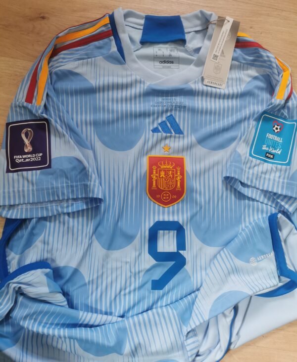 Spain Gavi Jersey 2022 World Cup vs Morocco