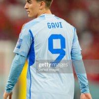 Spain Gavi Jersey 2022 World Cup vs Morocco