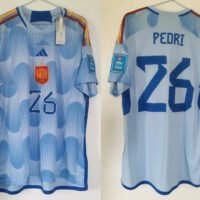 Spain Pedri Jersey 2022 World Cup