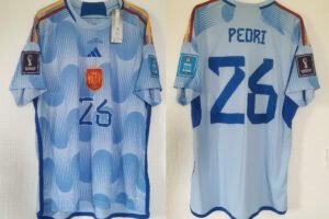 Spain Pedri Jersey 2022 World Cup