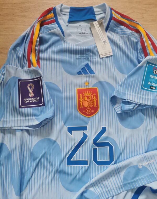 Spain Pedri Jersey 2022 World Cup