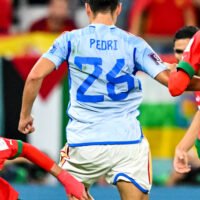 Spain Pedri Jersey 2022 World Cup