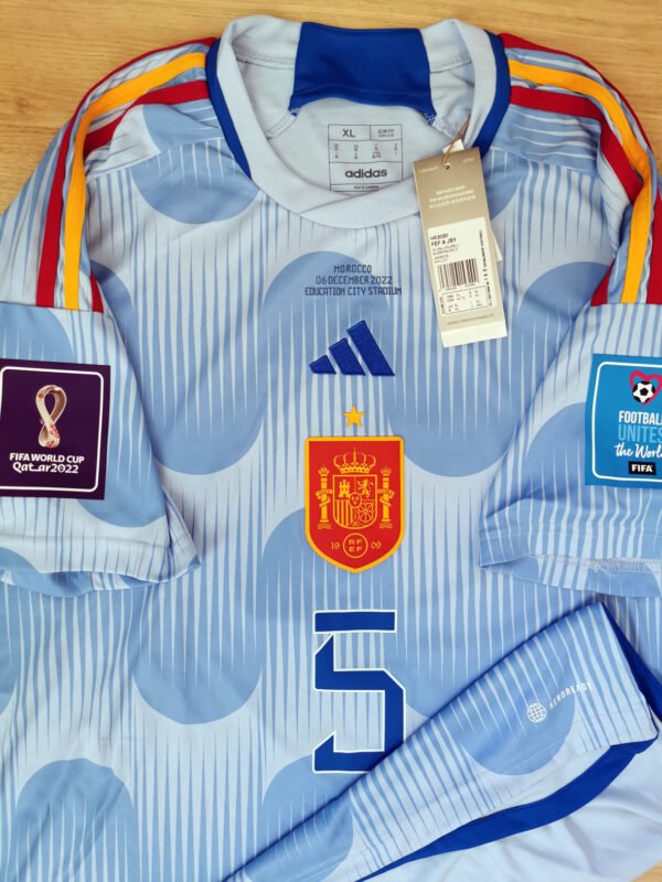 Spain Sergio Busquets Jersey 2022 World Cup