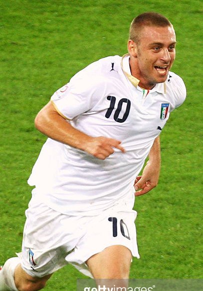 Italy De Rossi Jersey 2008 Player Issue Euro