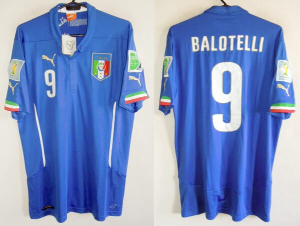 Italy Balotelli Jersey 2014 World Cup