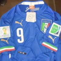 Italy Balotelli Jersey 2014 World Cup