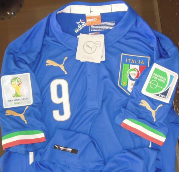 Italy Balotelli Jersey 2014 World Cup