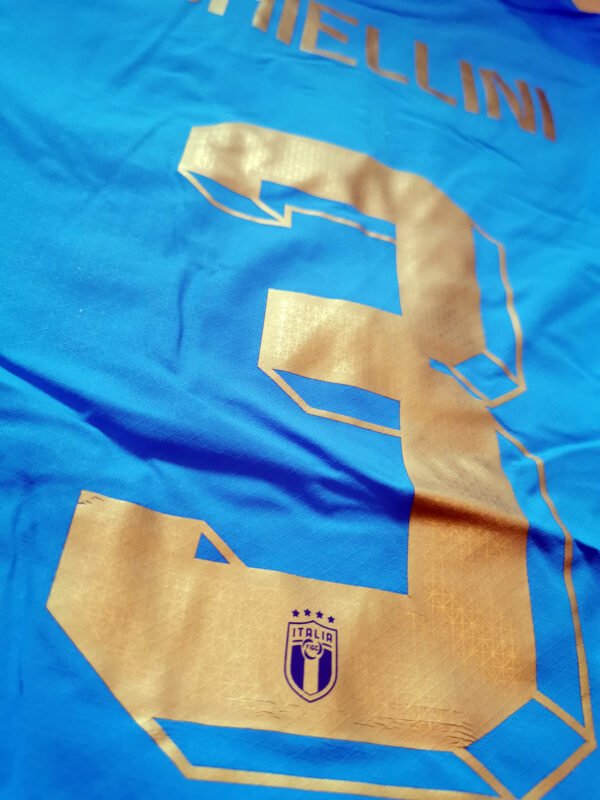 Italy Chiellini Jersey 2022 Player Issue Finalissima