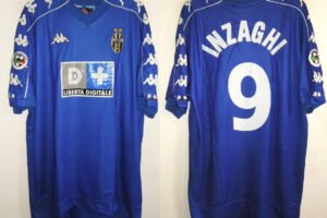Juventus Inzaghi Jersey 1999/00 Calcio