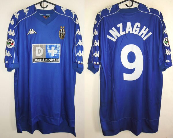 Juventus Inzaghi Jersey 1999/00 Calcio