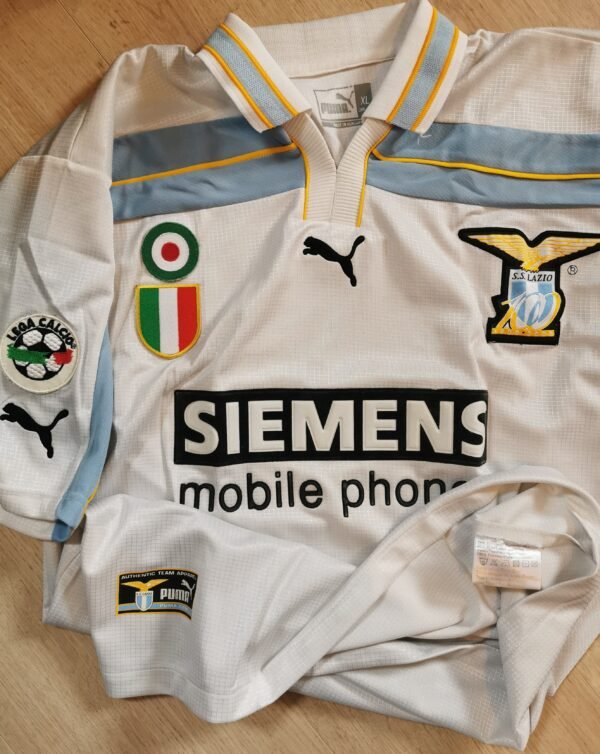 Lazio Salas Jersey 1998/99 Player Issue Calcio