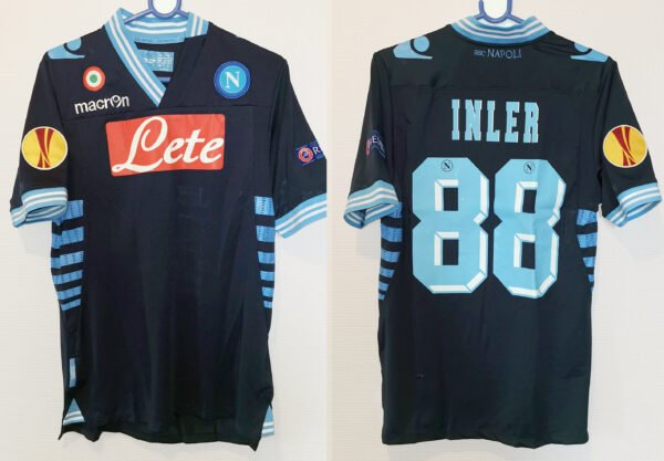 Napoli Inler Jersey 2012/13 Player Issue Europa League