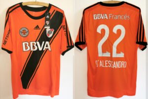 river2016naranjadalessandro1 River Plate D'Alessandro Jersey 2016/17 Special Edition
