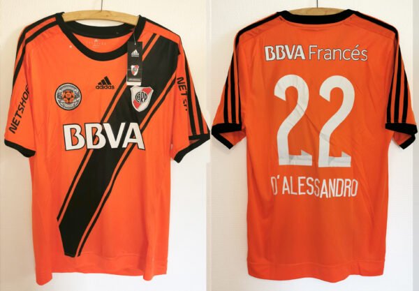 river2016naranjadalessandro1 River Plate D'Alessandro Jersey 2016/17 Special Edition