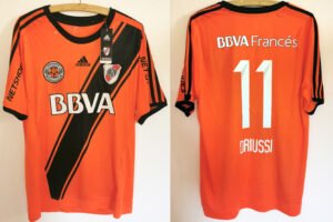 river2016naranjadriussi1 River Plate Driussi Jersey 2016/17 Special Edition