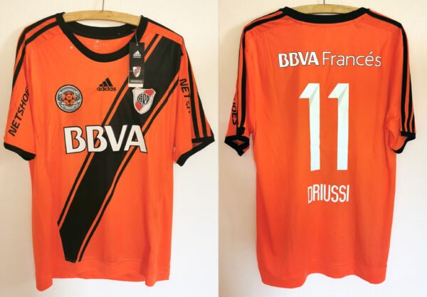 river2016naranjadriussi1 River Plate Driussi Jersey 2016/17 Special Edition