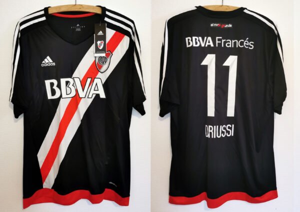 river2016negradriussi1 River Plate Driussi Jersey 2016/17 Special Edition