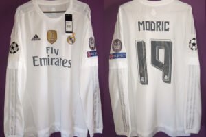 Real Madrid Modric Jersey 2015/16 Champions League