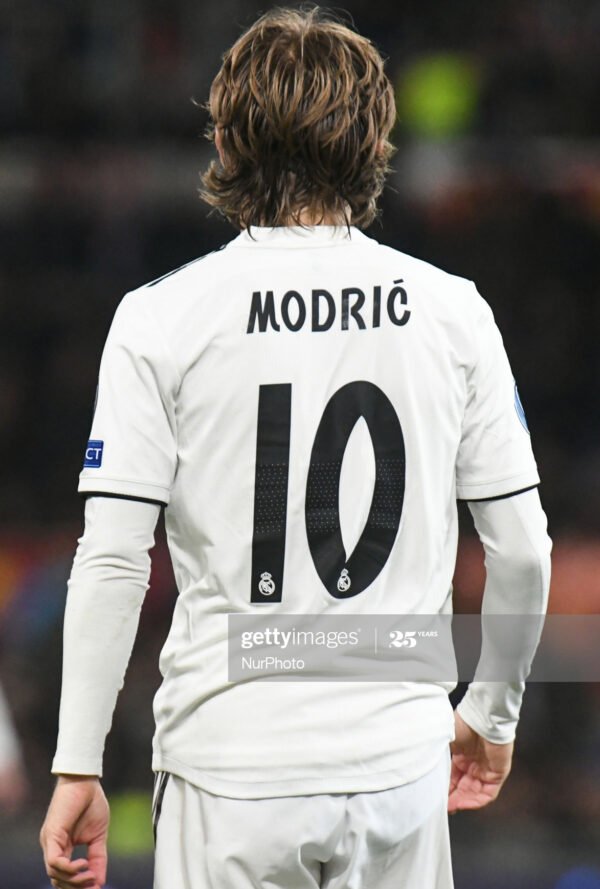 Real Madrid Modric Jersey 2018/19 Champions League