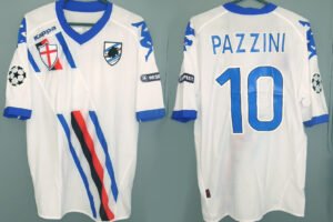samp2010-11pazziniCL1XL Sampdoria Pazzini Jersey 2010/11 Champions League