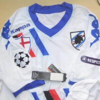 samp2010-11pazziniCL2 Sampdoria Pazzini Jersey 2010/11 Champions League