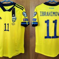 Sweden Ibrahimovic Jersey 2021 Word Cup Qualy vs Spain