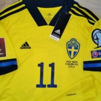 Sweden Ibrahimovic Jersey 2021 Word Cup Qualy vs Spain