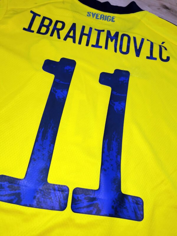 Sweden Ibrahimovic Jersey 2021 Word Cup Qualy vs Spain