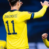 Sweden Ibrahimovic Jersey 2021 Word Cup Qualy vs Spain