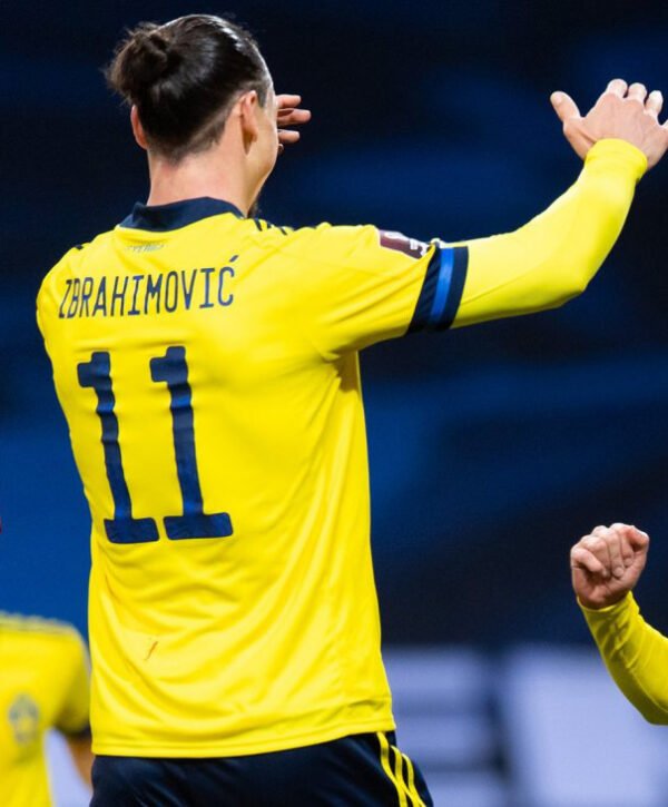 Sweden Ibrahimovic Jersey 2021 Word Cup Qualy vs Spain