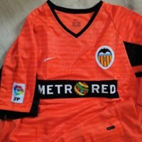 Valencia Curro Torres Jersey 2001/02 La Liga