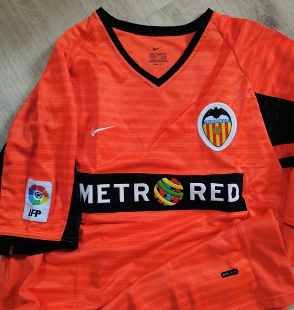 Valencia Curro Torres Jersey 2001/02 La Liga