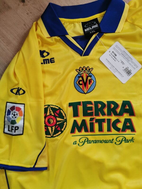 Villarreal Palermo Jersey 2001/02 La Liga