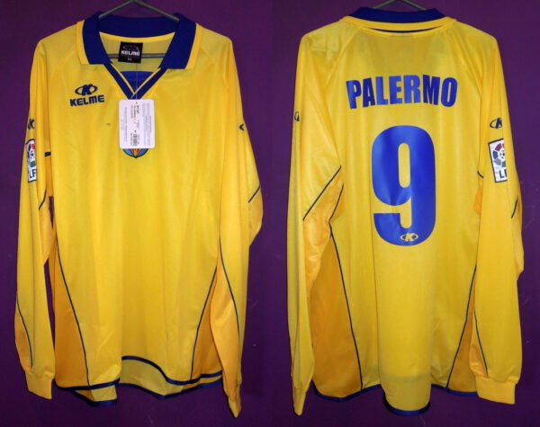Villarreal Palermo Jersey 2001/02 La Liga