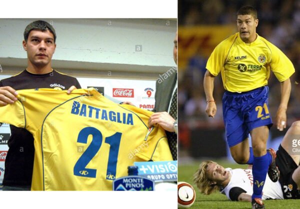 Villarreal Battaglia Jersey 2003/04 La Liga