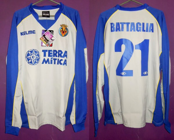 Villarreal Battaglia Jersey 2003/04 La Liga